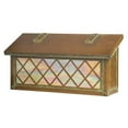 thumbnail image 1 of Americas Finest Lighting AF-3082-NV-GI Window 6 Horizontal Mailbox, Gold Iridescent - New Verde, 1 of 1