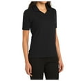 thumbnail image 4 of Yellow Rooster Womens Short Sleeve Rapid Dry Polo Jet Black 2XL, 4 of 4