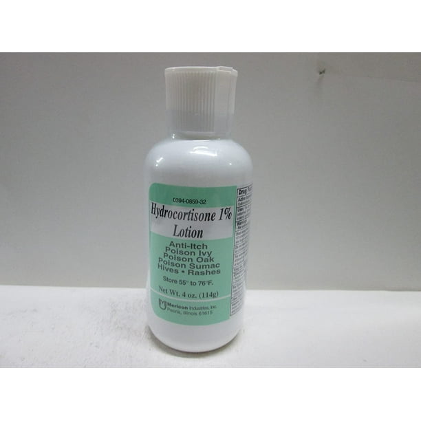 Hydrocortisone 1 Maximum Strength AntiItch Poison Ivy Lotion, 4 Oz