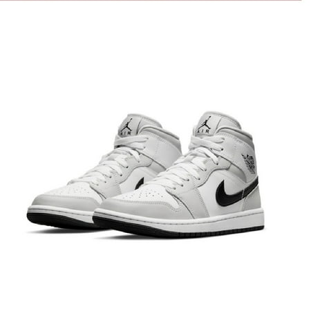 Air Jordan 1 Mid Light Smoke Grey BQ6472-015