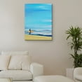 thumbnail image 2 of Fine Art Canvas Mid Century Surfer Ocean Waves by Studio Arts Canvas Art Print, 2 of 4