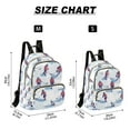 thumbnail image 2 of FORMRS Mini Backpack Purse for Women Travel Daypack Casual Shoulder Bag, Ice Rink, 2 of 7