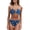 Blue, variant on Bikini Sets for Women Bikini for Teens Women Cute String Triangle Bikini Sets Swimsuits Two-piece Tie Side Adjustable