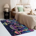 thumbnail image 3 of Mushroom Rugs for Bedroom - Mushroom Rug & Home Decor, Psychedelic Trippy Rugs for Entryway, Washable Rugs, 2x3 Area Rug, Non Slip Soft Low Pile Indoor Door Mat, Multicolor Carpet & Room Decorations, 3 of 7