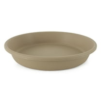 The HC Companies 21 In Planter Saucer for Classic Pot Containers, Sandstone