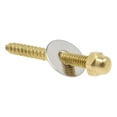 thumbnail image 3 of Tornillos Para Inodoro Fluidmaster 1/4"X2.5" Latón Dorado, 3 of 3