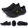 thumbnail image 1 of Zapatos De Vadeo Zapatos de vadeo de goma, zapatillas de vadeo unisex suaves para vadear en la playa (negro 40) Likrtyny Para Estrenar, 1 of 9