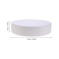 thumbnail image 2 of KAKOWELY Nordic Style White Ceiling Lamp Cover Flush Mount Shade with Even Light Diffusion, 2 of 8