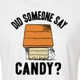 thumbnail image 3 of Peanuts - Say Candy Art - Juniors Cropped Cotton Blend T-Shirt, 3 of 6