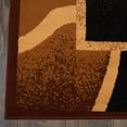 thumbnail image 2 of Home Dynamix Premium Rizzy Contemporary Abstract Border Area Rug, Brown/Beige, 9'2"x12'5", 2 of 6