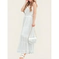 thumbnail image 2 of PRETTYGARDEN Women's Casual Summer Dress Spaghetti Strap Sleeveless High Waist Beach Long Maxi Sun Dresses, 2 of 4