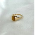 thumbnail image 2 of Tiger Eye Ring, Tigers Eye Signet Ring, Gold Filled Ring, Gold Statement Ring, Gemstone Ring, Adjustable Ring, Gift for Her& Him, 2 of 4