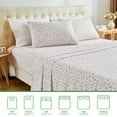 thumbnail image 6 of Gogreen 3PC Deep Pocket Twin Sheet Set Fit 14", Breathable Microfiber Super Soft Twin Size Sheet Set, Luxury Hotel Style Home Decor Twin Bed Sheet Set, Gift for Women, Men, 6 of 11