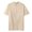 Khaki, variant on Men Shirts Casual Short Sleeve Slim Fit Lapel Solid Color Comfortable Breathable Stylish Wear Summer Top Men's Oversized Tee Summer Tops Streetwear