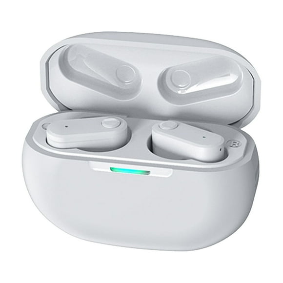 Wireless Earbuds Bluetooth 5.3 Semi In Ear with Active Noise Cancellation 8 Hour Playtime 32 Hour Total with Charging Case Sweatproof for Sports Low Latency Gaming