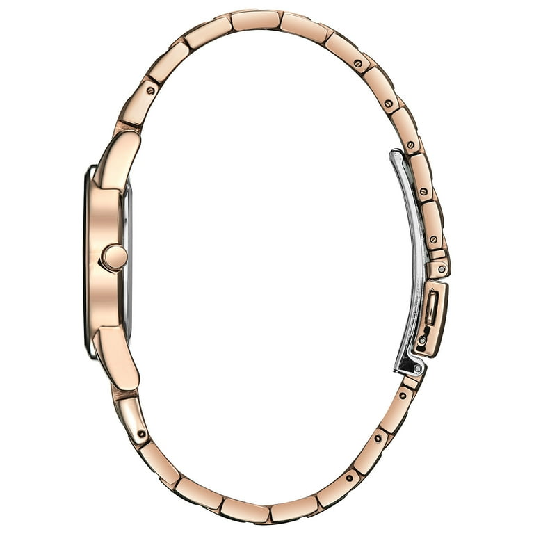 Citizen Women's Eco-Drive Disney Mickey Mouse Rose-Gold Diamond