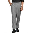 thumbnail image 5 of COOFANDY Men's Classic-Fit Expandable-Waist Flat-Front Dress Pant 32W30L Gray, 5 of 5
