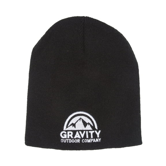 Gravity Outdoor Co. Cuffless Beanie - Black