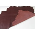 thumbnail image 5 of ELW Tooling Leather 5/6 OZ 2-2.4mm Thickness  Burgundy Color  Pre-Cut 20-25 SQ FT Finished Full Grain Leather Cowhide Handmade Perfect for Crafting, Sewing, Molding, Workshop, 5 of 6