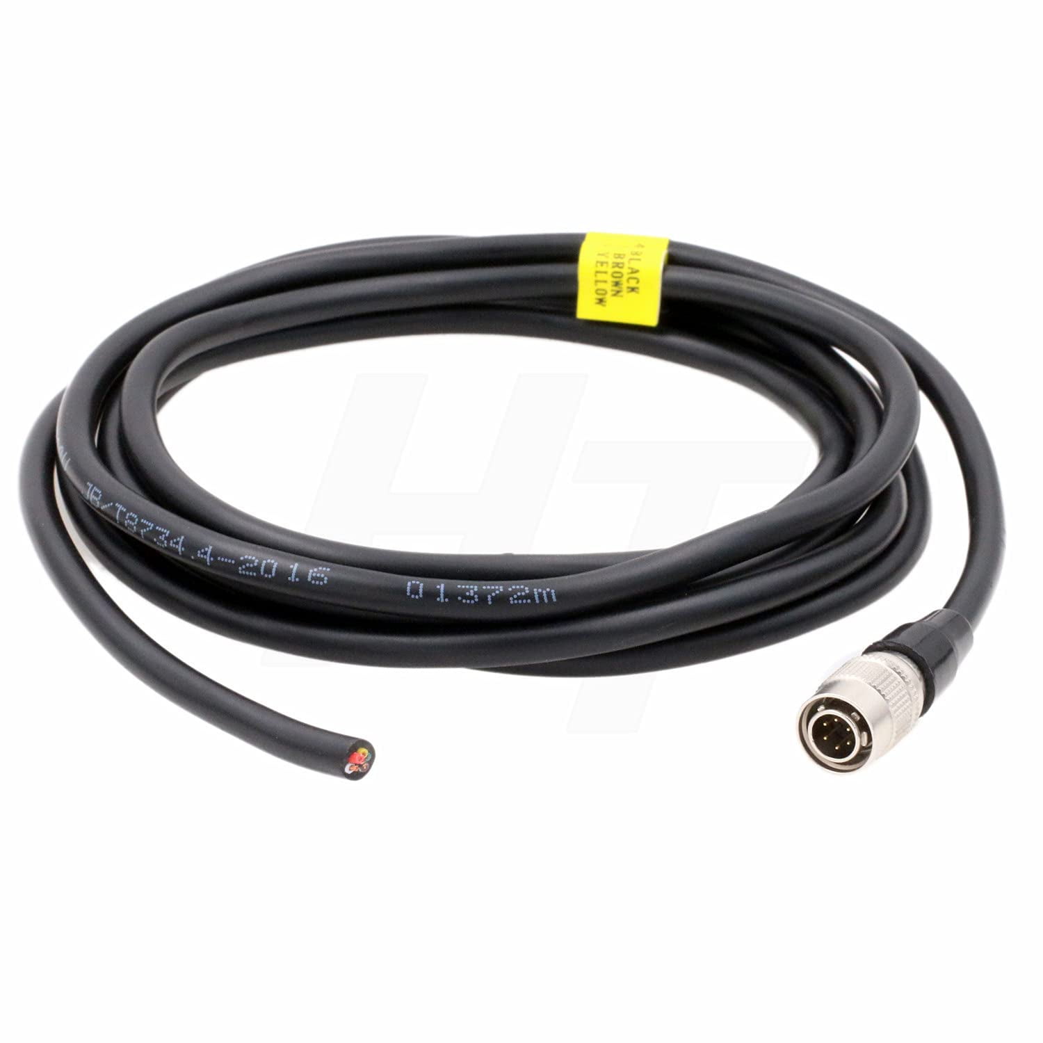 Hirose 8-pins Kabel HangTon Hirose 8 Pin Vrouwelijk Naar Open Leads IO Stroomkabel Voor Allied Vision Guppy Mako, DAHENG Imaging CCD GIGE Industriële Camera (5 Industriële Camera Kabel