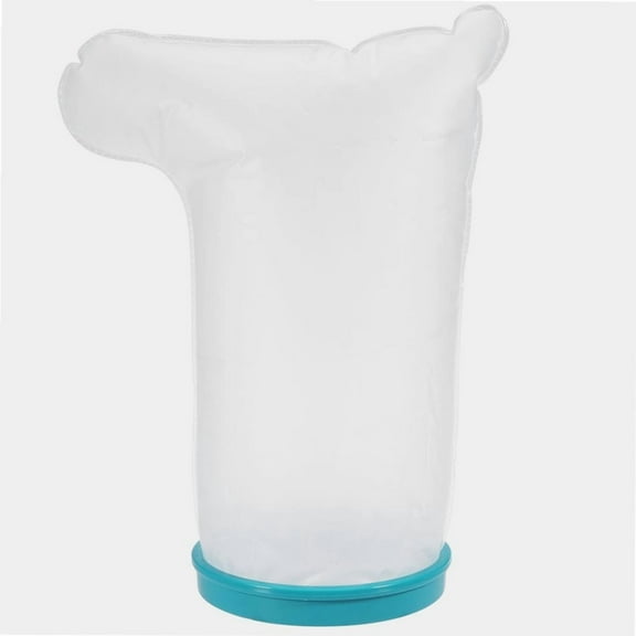 Waterproof Foot Cast Cover for Shower, Kids Keep Ankle Toe Plaster Cast Dry, Arm Foot Bandage Dressing Protector Watertight Shower Boot Bag for Wound, Burns Plaster Bandage[Leg]