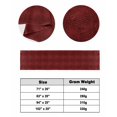 thumbnail image 3 of Bed Runner Scarf Cal King Size, Animal Leather Pattern Stain Bed Runners & Scarves for Foot of Beds, Vintage Minimalist Animal Print Red Decorative Bedding Runner Scarf for Hotel 102 x20 Inch, 3 of 6