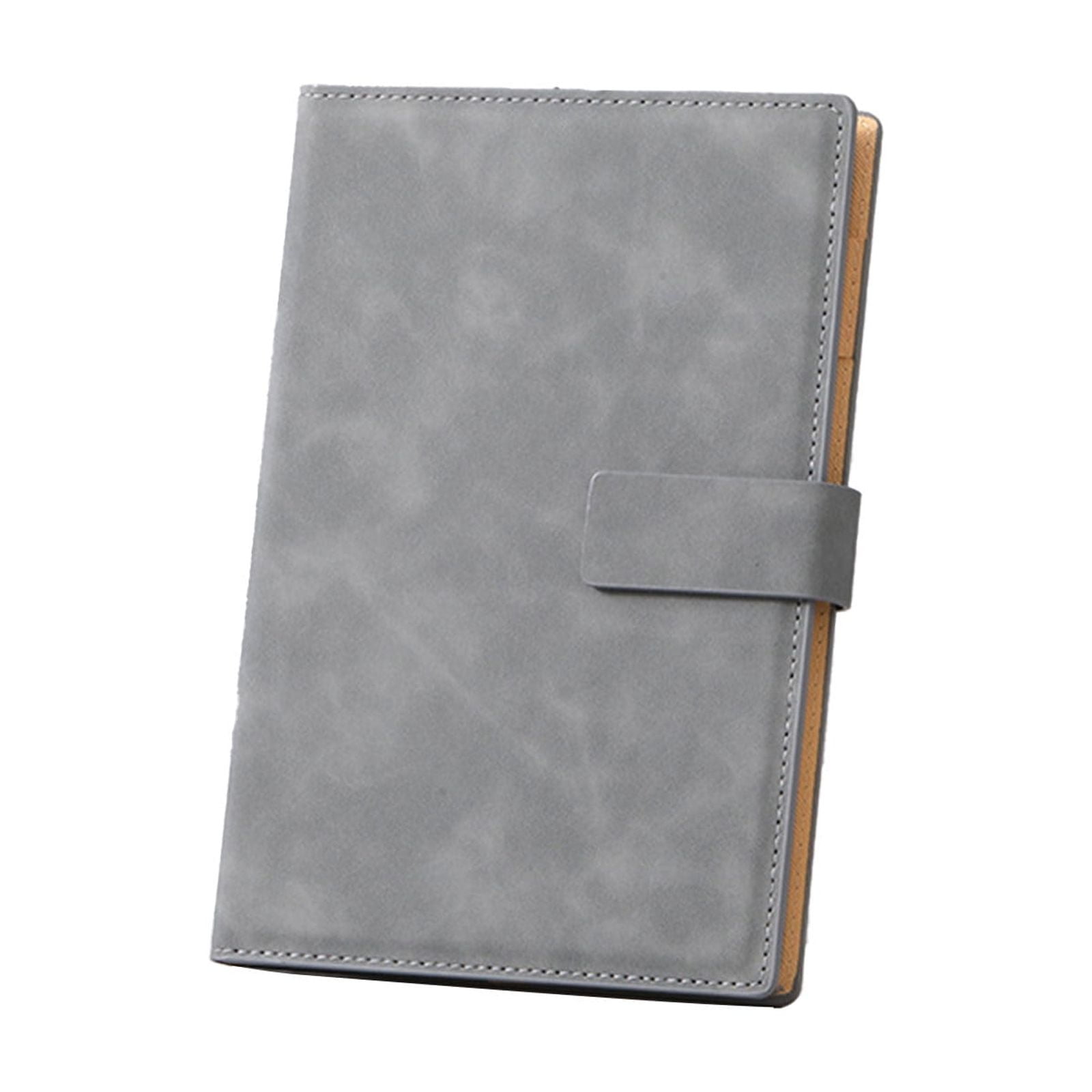 2Pcs Magnetic Closure Notebook, 8.54x5.8 In, A5 Thickened Cover, for Office, Business, Conference, Meeting Notes