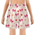 thumbnail image 5 of joogoo Bows and Hearts Boys Swim Trunks Beach Swimsuit Shorts Boxer 5-6T, 5 of 8