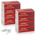 thumbnail image 1 of Sujetapapeles PEASUG Jumbo 800 unidades de 50 mm metal inoxidable, 1 of 7