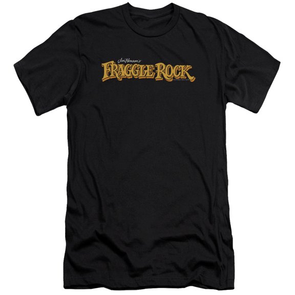 Fraggle Rock Logo S/S Adult 30/1 T-Shirt Black