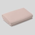 thumbnail image 5 of Color Sense 100% Cotton Percale Single Flat Bedsheet Cool & Crisp King Blush, 5 of 14