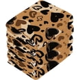thumbnail image 3 of Coolnut 6 Pack Leopard Heart Pure Cotton Washcloths 12 x 12 Inch Reusable Absorbent Soft Cotton Face Towels Fingertip Towels Set for Gym Towels,Hotel and Spa Wash cloth, 3 of 7