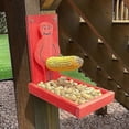 thumbnail image 1 of Funny Squirrel Feeder, Wood Squirrel Feeder Drilled To Tree, Gift For Squirrel And Chipmunk Lovers, Garden Ornaments, 1 of 4
