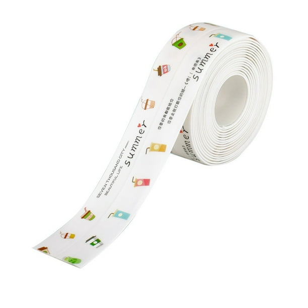 Cinta de sellado de esquina Fregadero de cocina Impermeable a prueba de moldes Etiqueta impermeable Cinta adhesiva de encimera de baño Scienceny HA001446-13