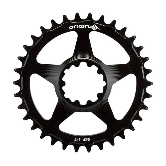 Origin8 Holdfast Direct 1x Chainring GXP 34t 1x Direct Mount Aluminum Black