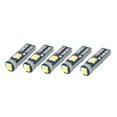 thumbnail image 1 of 5Pcs Luz Indicadora Interna Instrumento Canbus T5 3030 3SMD, 1 of 1