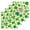 Pink Green, variant on St. Patrick's Day Kitchen Dish Towels for Drying Dishes Set of 3, Green Lucky Shamrock Leaves Cloud Blue Waffle Weave Microfiber Hand Tea Bathroom Towels Quick Dry & Absorbent Towel 15.7x23.6