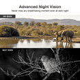 thumbnail image 6 of CAMPARK Native 4K 30fps WiFi Trail Camera 32MP Bluetooth Game Hunting Camera with 65FT Infrared Night Vision Motion Activated Waterproof 120° Wide Angle Wildlife Monitoring 2.4" LCD Deer Trail Cam, 6 of 11