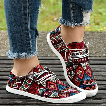 

Limited-Time Savings on New Releases HIMIWAY Retro Women s Loafers Fashionable Casual Shoes Red 38 US(7)
