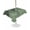Olive Green, variant on Outdoor Tablecloth with Umbrella Hole for Patio/Picnic/Party/Camping, Green Black Branches Waterproof Table Cloth Rectangle Table Cover Washable, Botanical Dead Tree Birds (60"x 102")