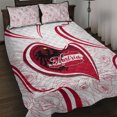 thumbnail image 1 of Austria In My Heart Quilt Bed Set Osterreich Map Flag DT02, 1 of 5