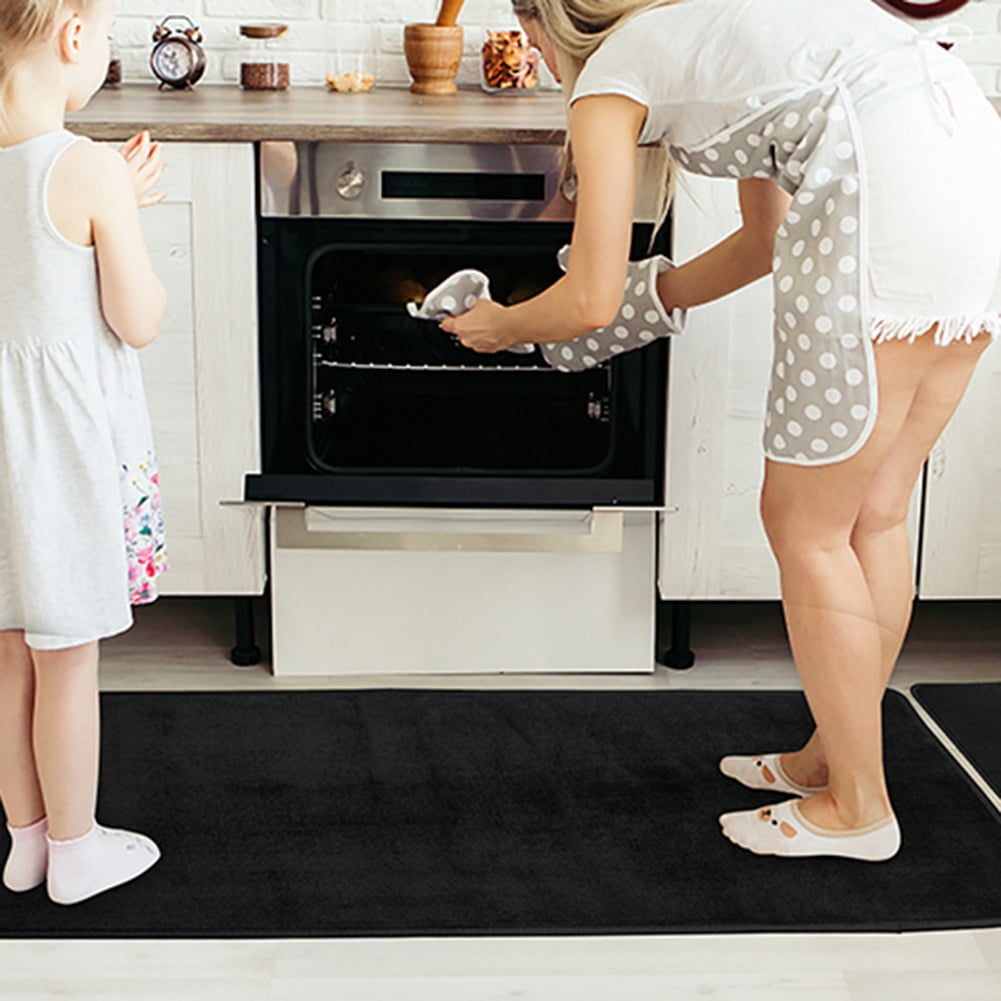 Details about   Non Slip Kitchen Mats Machine Washable Large Small Barrier Floor Mat Utility Rug 