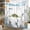 Multicolor, variant on MIZHONA Ocean Coastal Theme Shower Curtain Nautical Beach Coral Fabric Bathroom Curtain 72x72 in