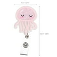 thumbnail image 2 of ORDDIART 1Pcs Nurse Badge Reel for Factory Workers with Retractable 65in and Business Card Storage, 2 of 8