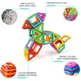 thumbnail image 4 of Magnet Building Tiles, 64PCS Magnetic 3D Building Blocks Set for Kids, Magnetic Educational Stacking Blocks Boys Girls Toys, 4 of 8