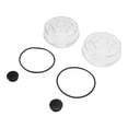 thumbnail image 1 of 2 Set Trailer Hub Replacement Oil Cap Kit 183772 KIT 4 Inch Axle Plastic Cap with O Rings Replacement for Dexter Axles, 1 of 7