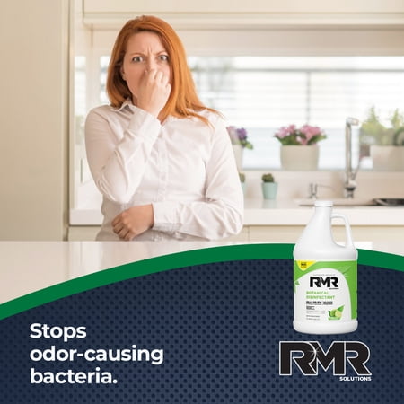 RMR Botanical Disinfectant Cleaner, Citrus Scent, 1 Gallon