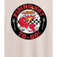 thumbnail image 3 of Hot Stuff - Piping Hot To Go - Women's Oversized Graphic T-Shirt, 3 of 5