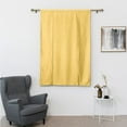 thumbnail image 3 of CUH 1PC Roman Curtain for Kids Room, Solid Color Tie-up Blackout Curtain for Kitchen, Cafe, Bathroom Small Windows - Rod Pocket, 3 of 7