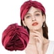 thumbnail image 2 of Gorro de Satén para Mujer - Extra Grande, Reversible, Ajustable - para Cabello Rizado/Natural - Gorro para Dormir/Cuidado, 2 of 2